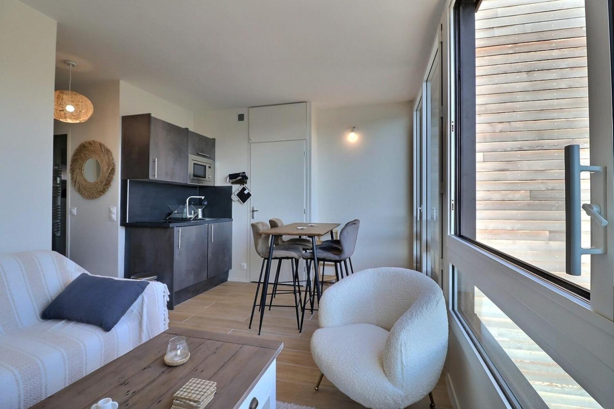 Sublime Apartment Facing The Port & Planches 多维尔 外观 照片